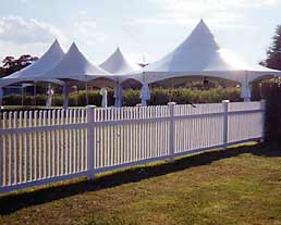 Tent Rentals - hexagonal tents